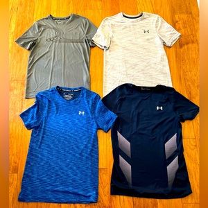 Lot of 4 NWOT Mens Under Armour athletic shirts, sz Sm
